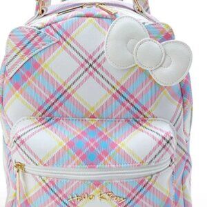 Sanrio Hello Kitty 50th Anniversary Tartan Mini Backpack